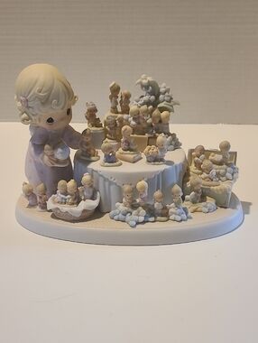 Precious Moments 25th Anniversary Porcelain Figurine